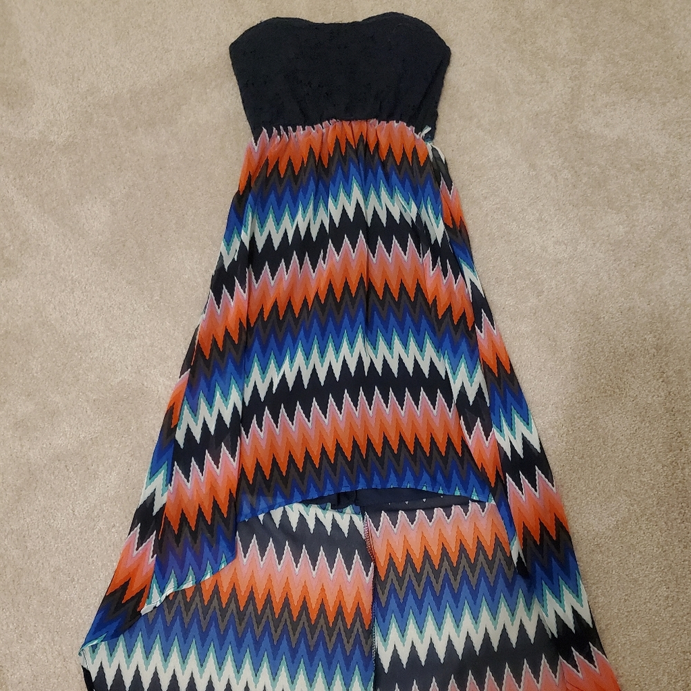 Strapless dress